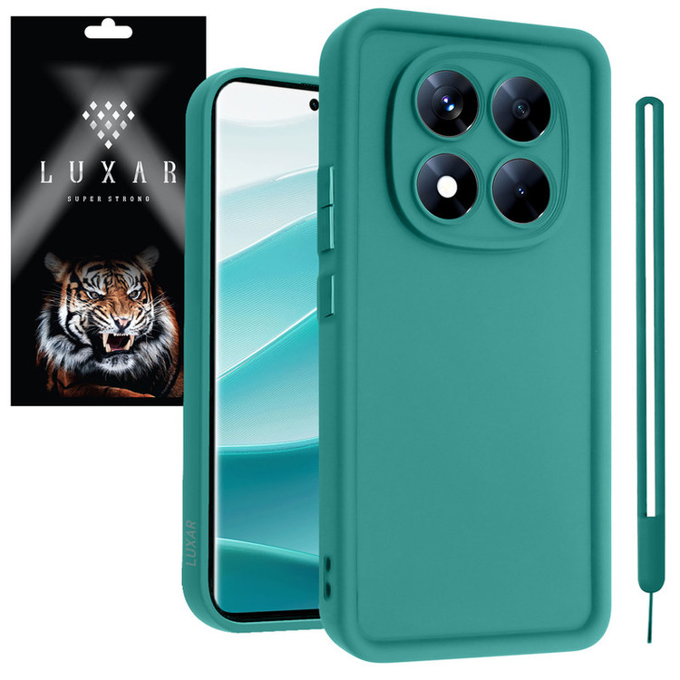 کاور لوکسار مدل note14pro -Puffer band مناسب برای گوشی موبایل شیائومی Redmi Note 14 Pro 5G / Poco X7 5G به همراه بند آویز