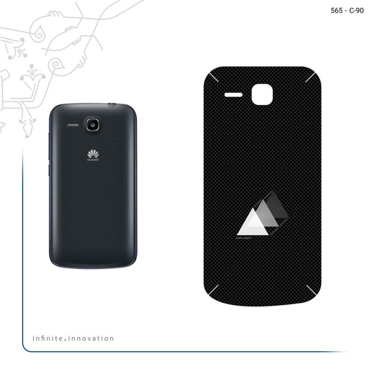 برچسب پوششی ماهوت مدل Minimal 3 Triangle Icon مناسب برای گوشی موبایل هوآوی Ascend Y600