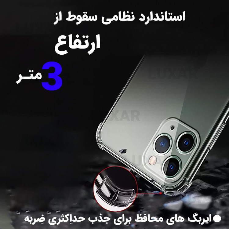 کاور لوکسار مدل 12promax _Unicom مناسب برای گوشی موبایل اپل iPhone 12 Pro Max