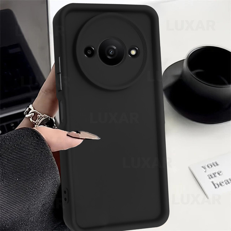 کاور لوکسار مدل redmia3 -Puffer band مناسب برای گوشی موبایل شیائومی Redmi A3 / Poco C61 / A3X 4G به همراه بند