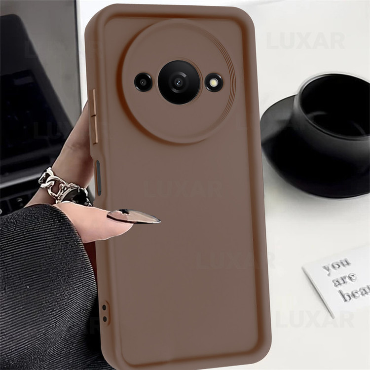 کاور لوکسار مدل redmia3 -Puffer band مناسب برای گوشی موبایل شیائومی Redmi A3 / Poco C61 / A3X 4G به همراه بند