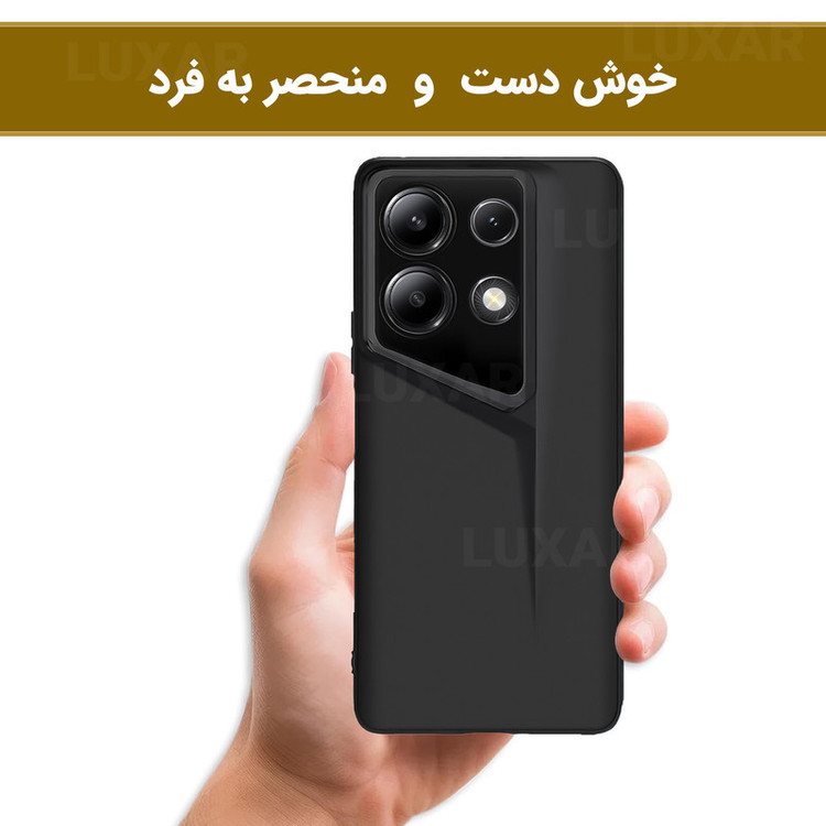 کاور لوکسار مدل note13 -Porsche مناسب برای گوشی موبایل شیائومی Redmi Note 13 4G