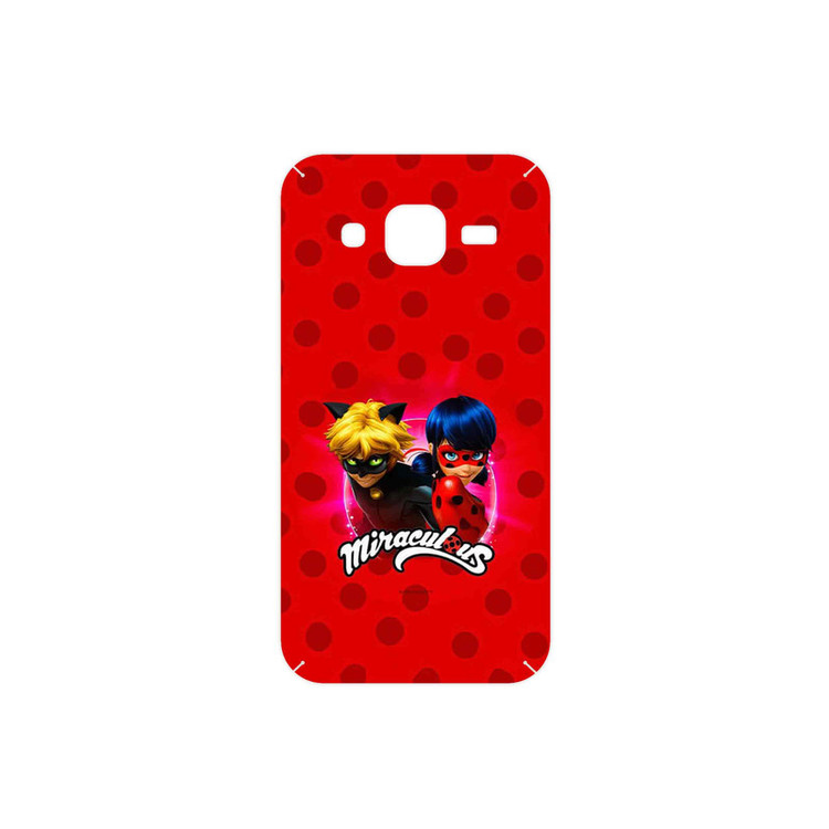 برچسب پوششی ماهوت مدل Ladybug and Cat Noir مناسب برای گوشی موبایل سامسونگ Galaxy Core Prime