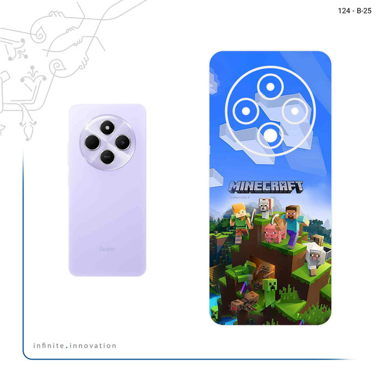 برچسب پوششی ماهوت مدل Minecraft_Game مناسب برای گوشی موبایل شیائومی Redmi 14C