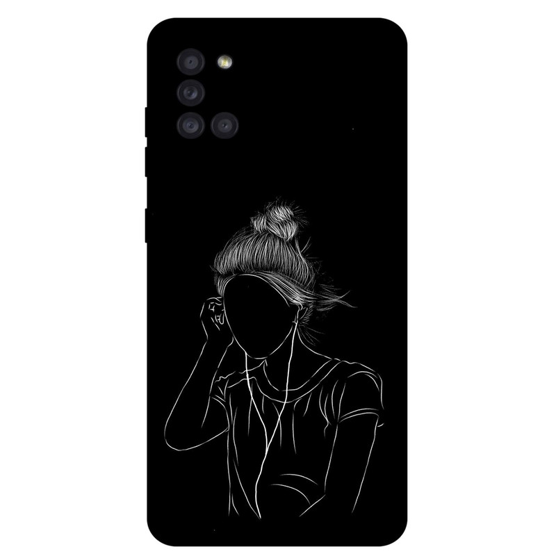کاور مگافون طرح مینیمال مدل 1858 مناسب برای گوشی موبایل سامسونگ Galaxy A31