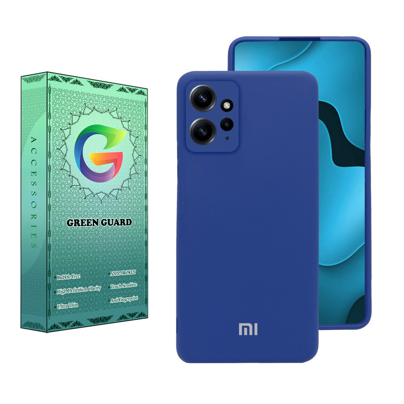 کاور گرین گارد مدل Saro طرح سیلیکونی مناسب برای گوشی موبایل شیائومی Redmi Note 12 4G