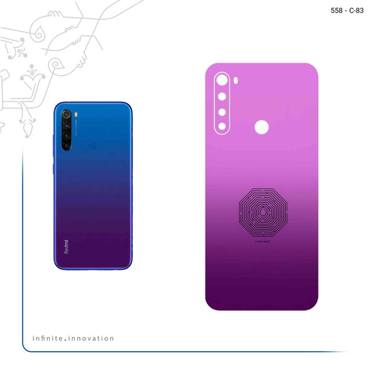 برچسب پوششی ماهوت مدل Minimal Maze مناسب برای گوشی موبایل شیائومی Redmi Note 8T