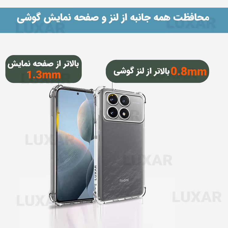 کاور لوکسار مدل pocof6pro _Unicom مناسب برای گوشی موبایل شیائومی Poco F6 Pro 5G / K70 5G / K70 Pro 5G