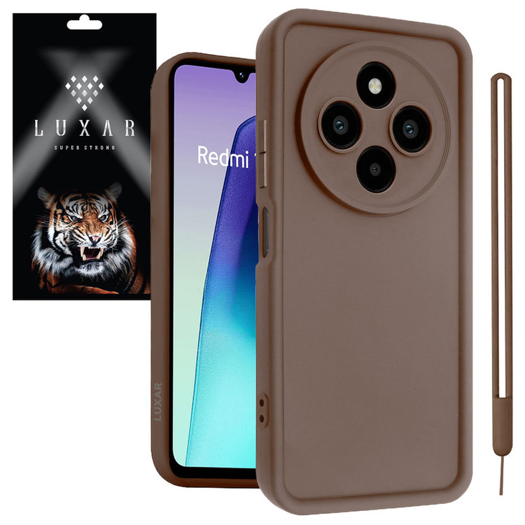 کاور لوکسار مدل redmi14c -Puffer band طرح بند دار مناسب برای گوشی موبایل شیائومی Redmi 14C / Redmi 14R / Poco C75