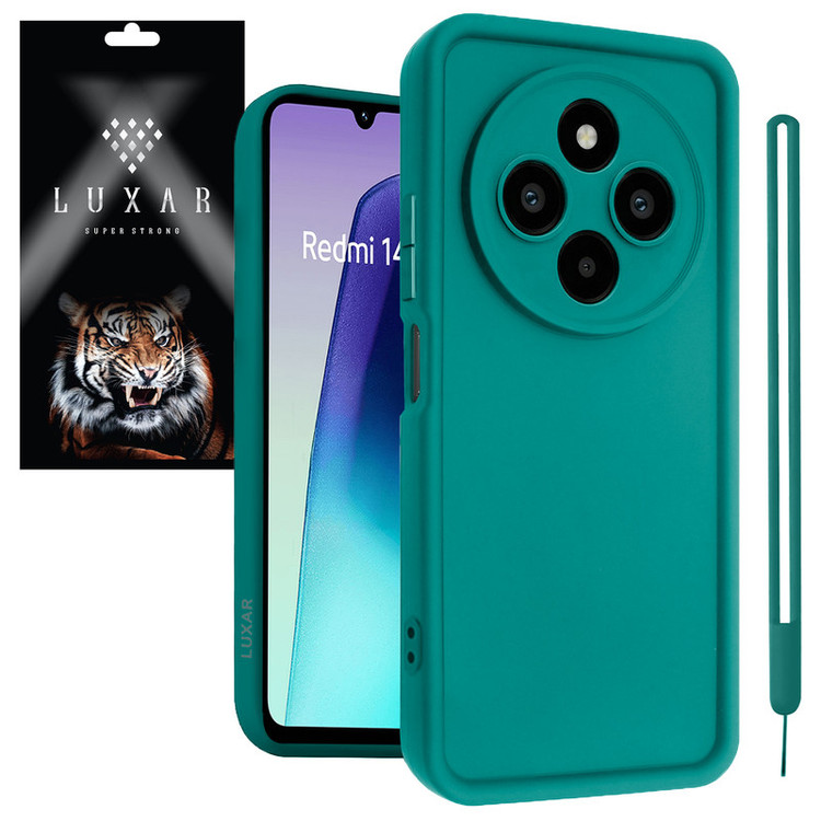 کاور لوکسار مدل redmi14c -Puffer band طرح بند دار مناسب برای گوشی موبایل شیائومی Redmi 14C / Redmi 14R / Poco C75