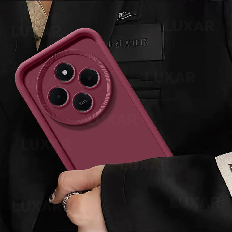 کاور لوکسار مدل redmi14c -Puffer band طرح بند دار مناسب برای گوشی موبایل شیائومی Redmi 14C / Redmi 14R / Poco C75