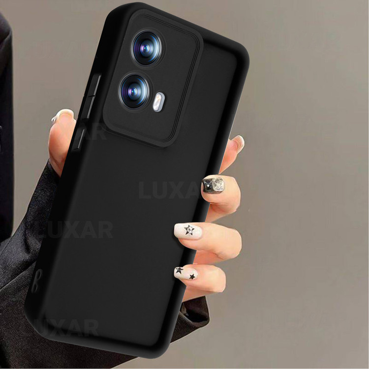 کاور لوکسار مدل 50fusion -Puffer band مناسب برای گوشی موبایل موتورولا Edge 50 Fusion به همره بند آویز