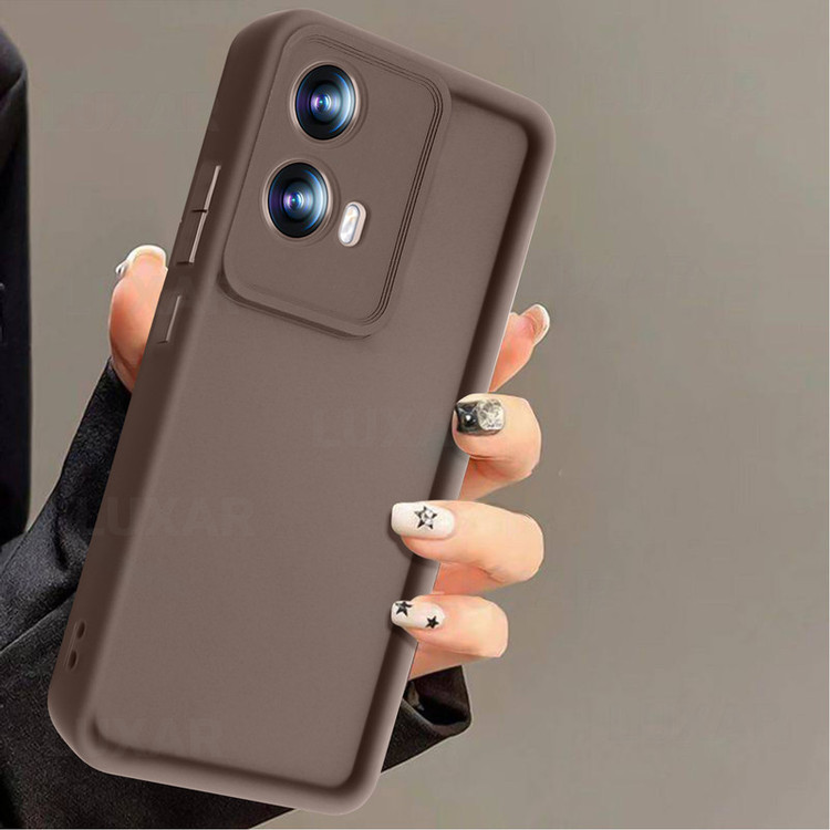 کاور لوکسار مدل 50fusion -Puffer band مناسب برای گوشی موبایل موتورولا Edge 50 Fusion به همره بند آویز