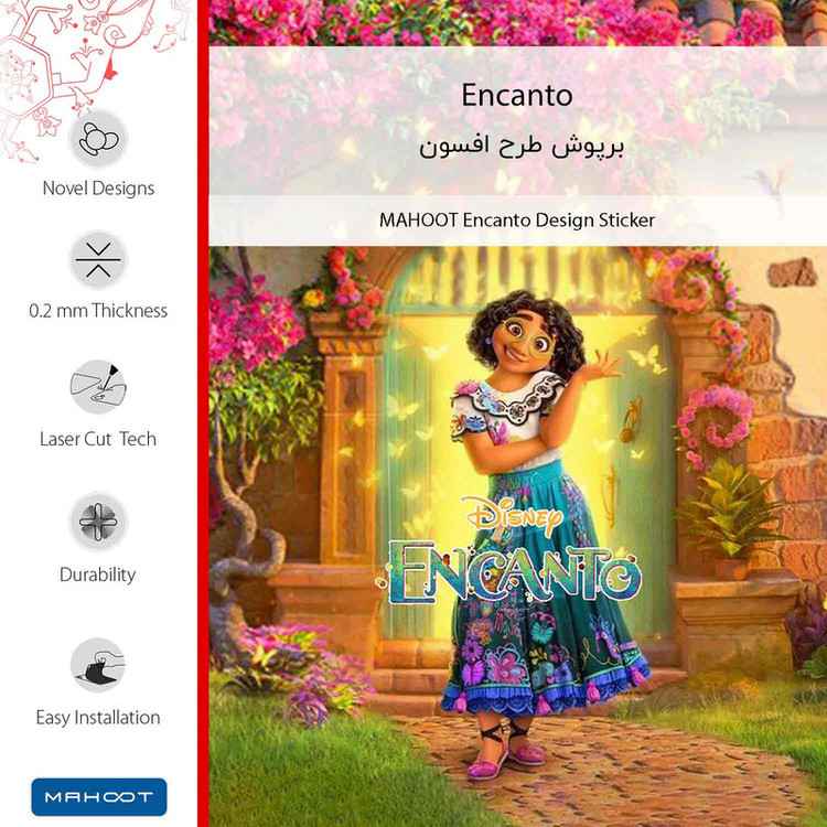 برچسب پوششی ماهوت مدل Encanto مناسب برای گوشی موبایل ال جی V30