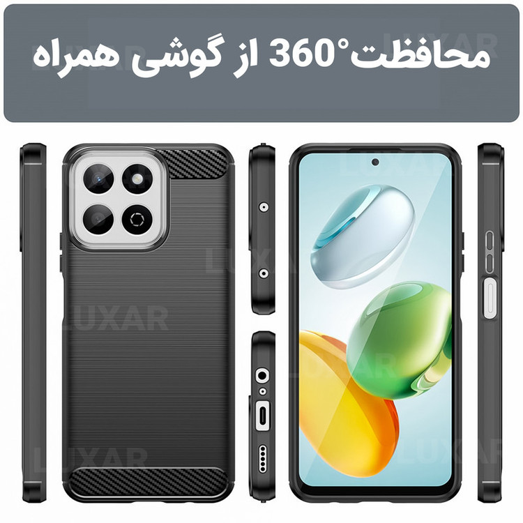 کاور لوکسار مدل x7c -LS مناسب برای گوشی موبایل آنر Smart 200 / Play 60 Plus / X7C / Play 9T
