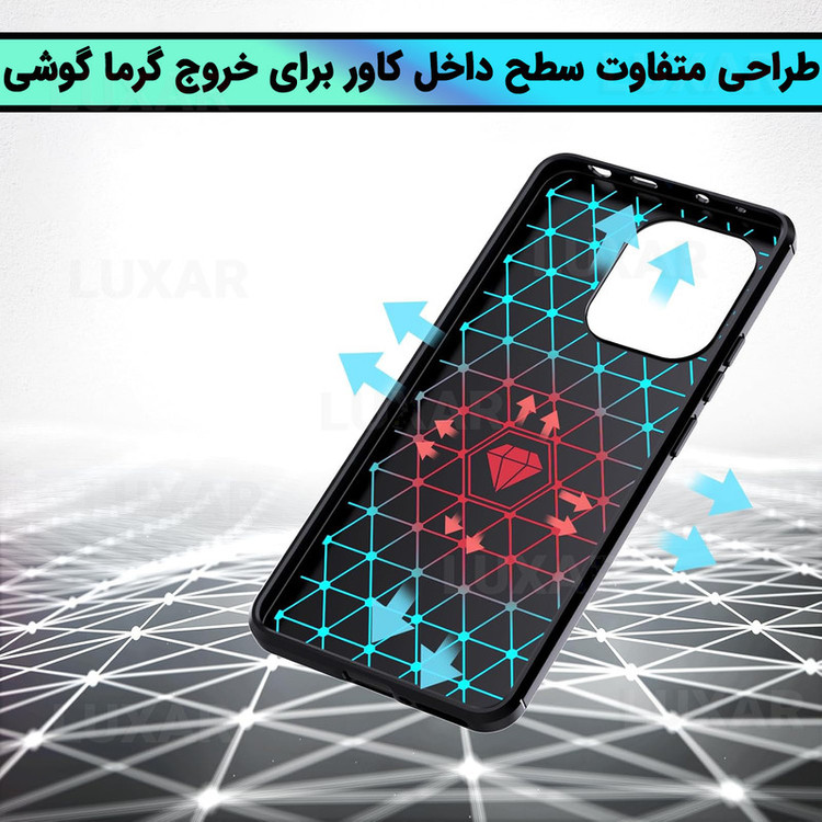 کاور لوکسار مدل x7c -LS مناسب برای گوشی موبایل آنر Smart 200 / Play 60 Plus / X7C / Play 9T
