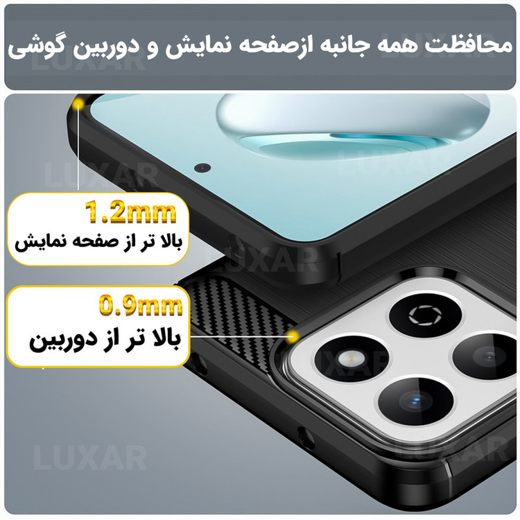کاور لوکسار مدل x7c -LS مناسب برای گوشی موبایل آنر Smart 200 / Play 60 Plus / X7C / Play 9T