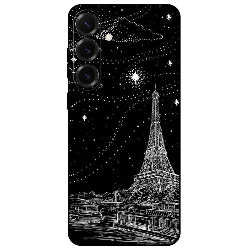 کاور مگافون طرح ایفل مدل 8107 مناسب برای گوشی موبایل سامسونگ Galaxy S25 Plus