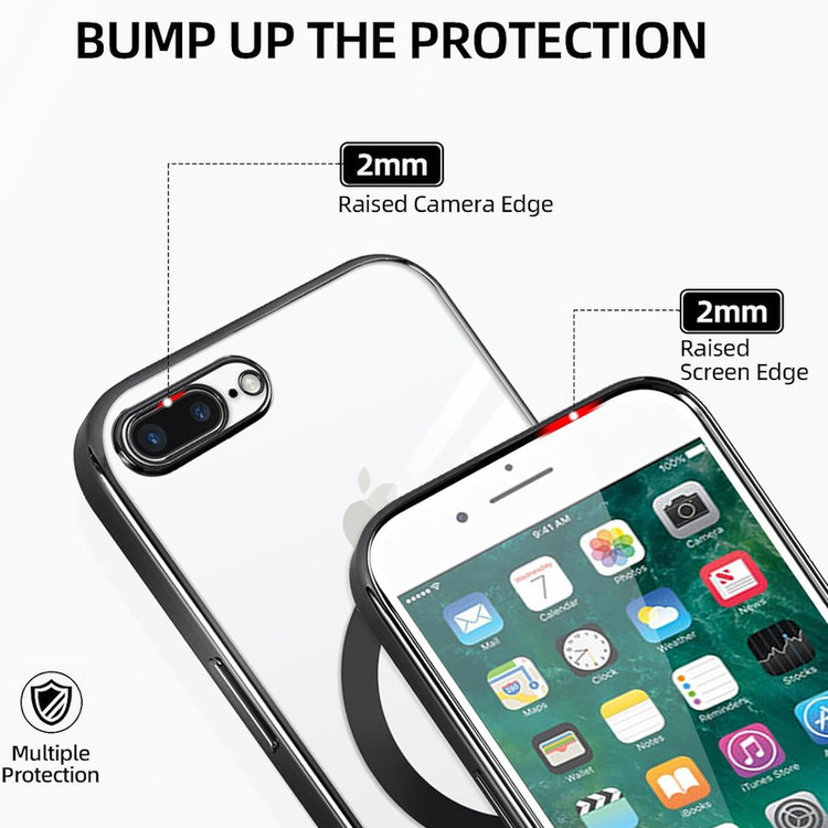 کاور مسیر مدل Silicone Magnetic Magsafe مناسب برای گوشی موبایل اپل iPhone 7 plus