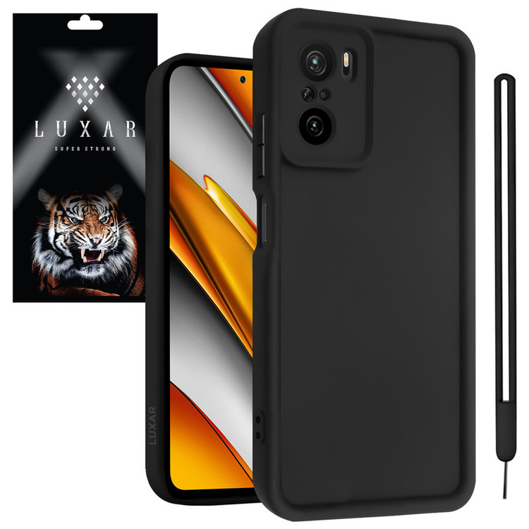 کاور لوکسار مدل k40mi -Puffer band به همراه بند آویز مناسب برای گوشی موبایل شیائومی K40 / K40 Pro / Poco F3 5G / Mi 11i / Mi 11X