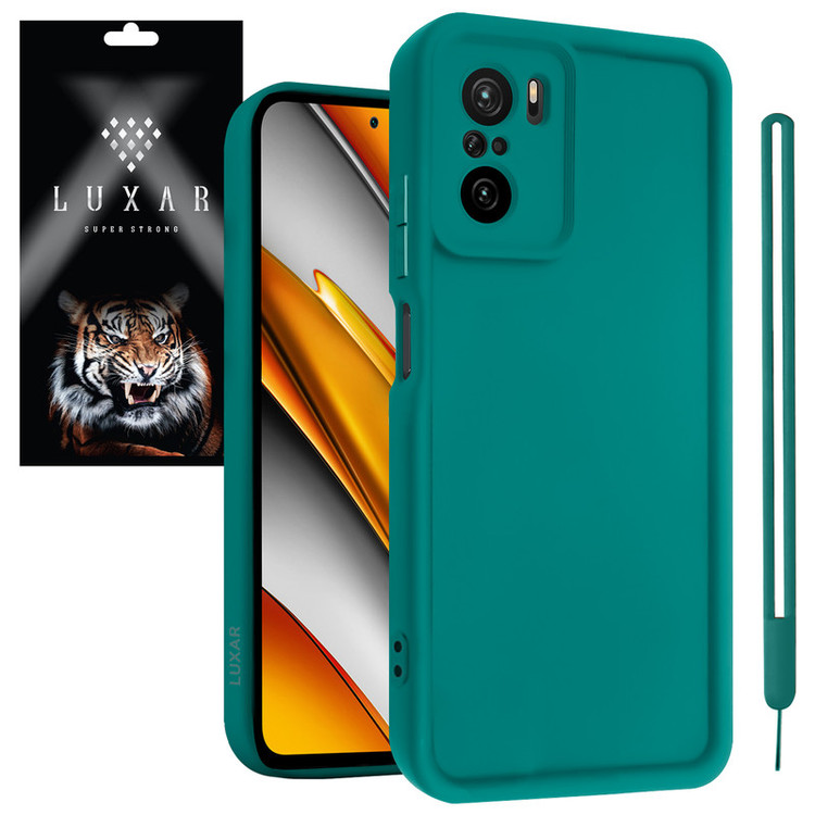 کاور لوکسار مدل k40mi -Puffer band به همراه بند آویز مناسب برای گوشی موبایل شیائومی K40 / K40 Pro / Poco F3 5G / Mi 11i / Mi 11X