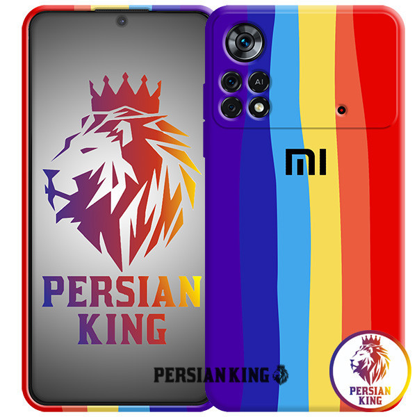 کاور پرشین کینگ مدل RED-HAFT 21 مناسب برای گوشی موبایل شیائومی Redmi Note 11 5G / Poco M4 Pro 5G / Redmi Note 11T