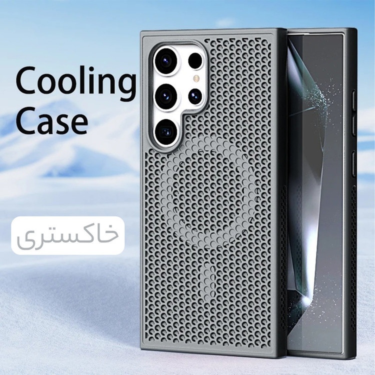 کاور سامورایی مدل Cooling مناسب برای گوشی موبایل سامسونگ Galaxy S25 Ultra
