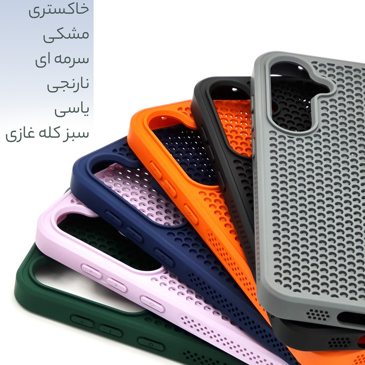 کاور سامورایی مدل Cooling مناسب برای گوشی موبایل سامسونگ Galaxy A55 / A55 5G