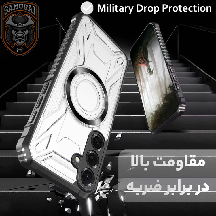 کاور سامورایی مدل Shocksafe مناسب برای گوشی موبایل سامسونگ Galaxy A17 4G / A17 5G