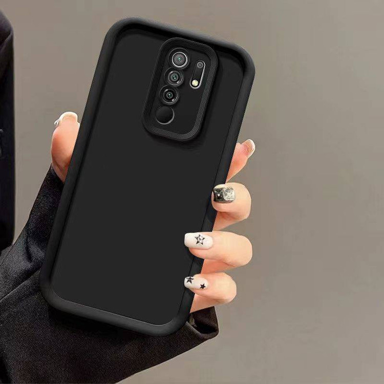 کاور موکولو مدل Silicone puffer Strap مناسب برای گوشی موبایل شیائومی Redmi 9/ Redmi 9 prime به همراه بند آویز