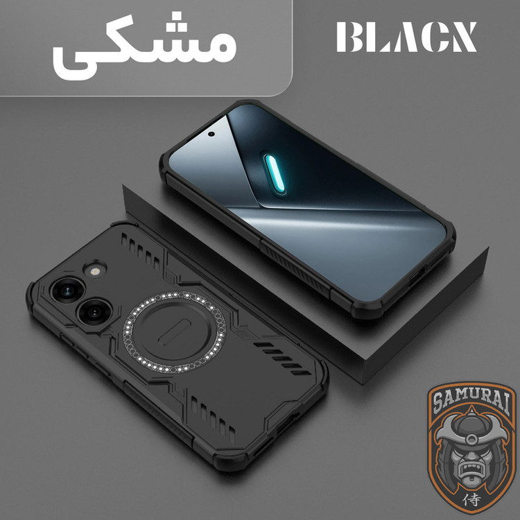 کاور سامورایی مدل Hunter مناسب برای گوشی موبایل شیائومی Poco X8 Pro