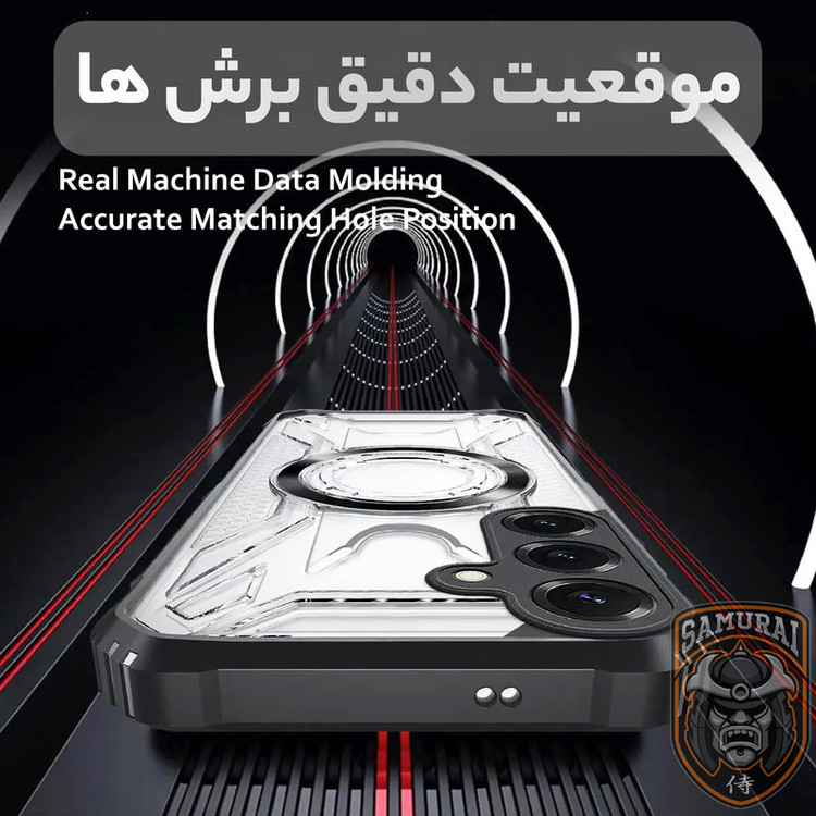 کاور سامورایی مدل Shocksafe مناسب برای گوشی موبایل سامسونگ Galaxy S25 FE