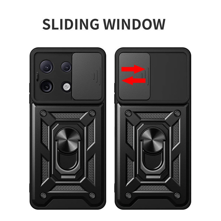 کاور اسپارتان مدل Defender Armor Strap مناسب برای گوشی موبایل شیائومی Redmi Note 13 Pro 5G به همراه بندآویز