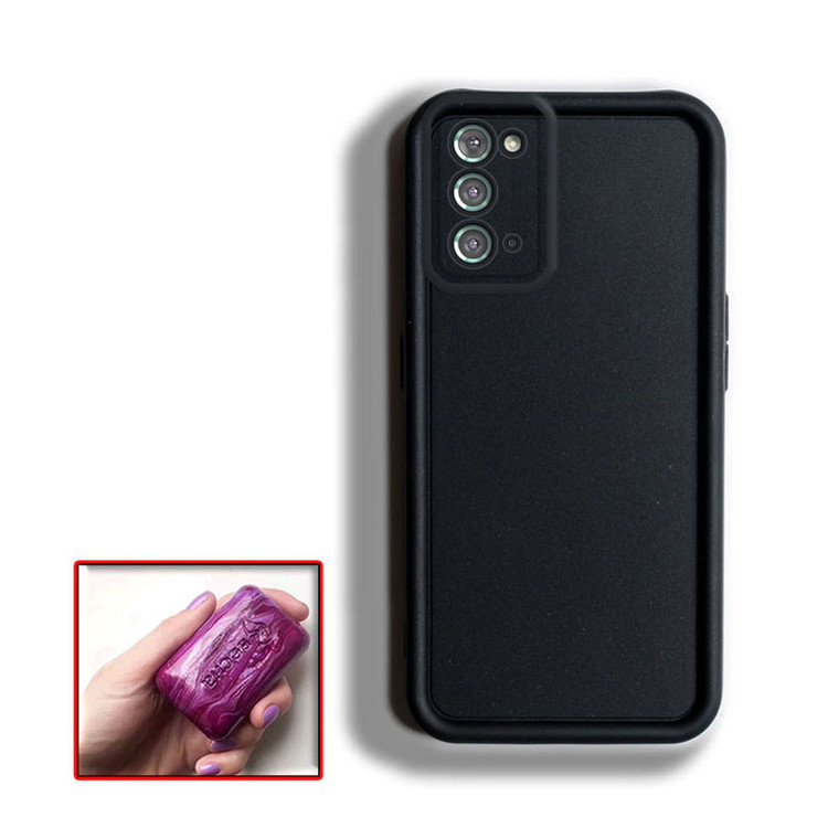 کاور موکولو مدل Silicone Puffer Strap مناسب برای گوشی موبایل سامسونگ Galaxy Note 20 به همراه بند آویز