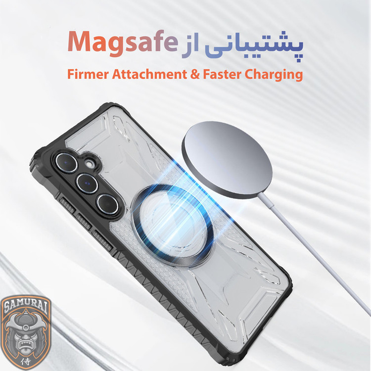 کاور سامورایی مدل Shocksafe مناسب برای گوشی موبایل سامسونگ Galaxy S24 FE