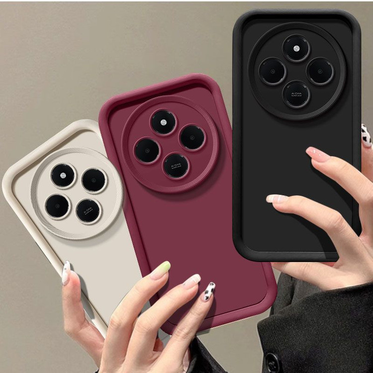 کاور موکولو مدل Silicone Puffer Strap مناسب برای گوشی موبایل شیائومی Redmi 14C / Redmi 14R / Poco C75 به همراه بند آویز