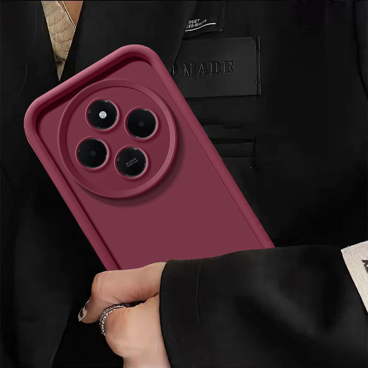 کاور موکولو مدل Silicone Puffer Strap مناسب برای گوشی موبایل شیائومی Redmi 14C / Redmi 14R / Poco C75 به همراه بند آویز