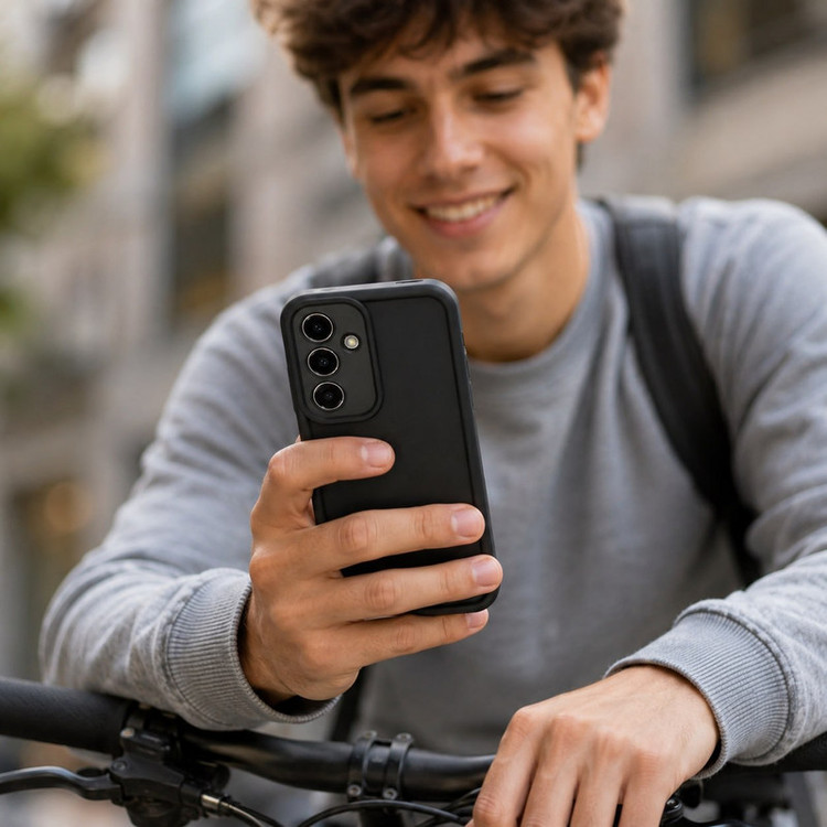کاور گاردتک اساک مدل Silicone Puffer مناسب برای گوشی موبایل سامسونگ Galaxy A54