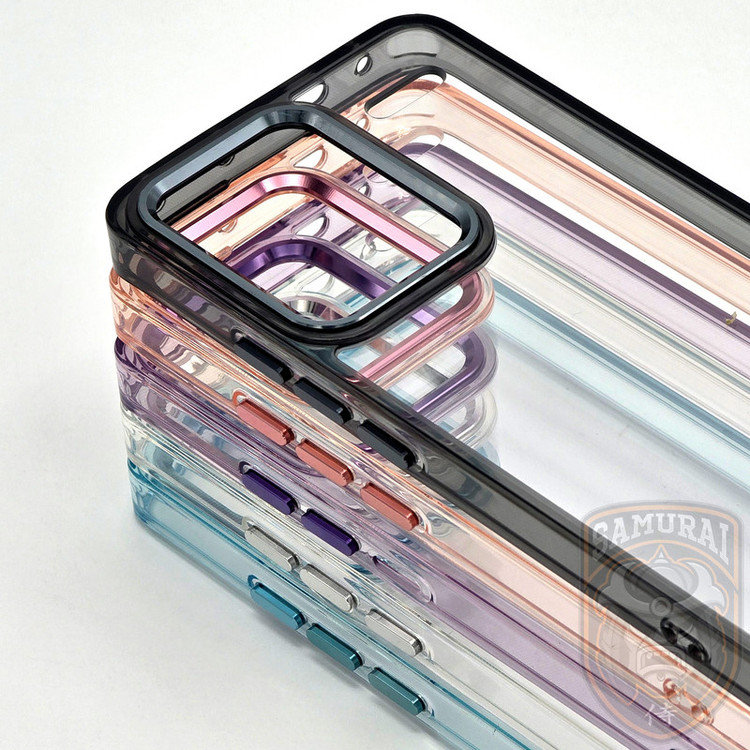 کاور سامورایی مدل Crystal Shield مناسب برای گوشی موبایل شیائومی Redmi Note 14S / Redmi Note 13 Pro 4G / Poco M6 Pro 4G