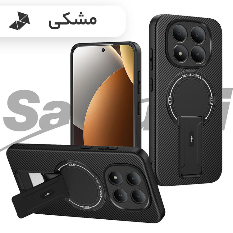 کاور سامورایی مدل Carbon Stand مناسب برای گوشی موبایل شیائومی Redmi Note 15 Pro Plus / Poco M8 Pro 5G
