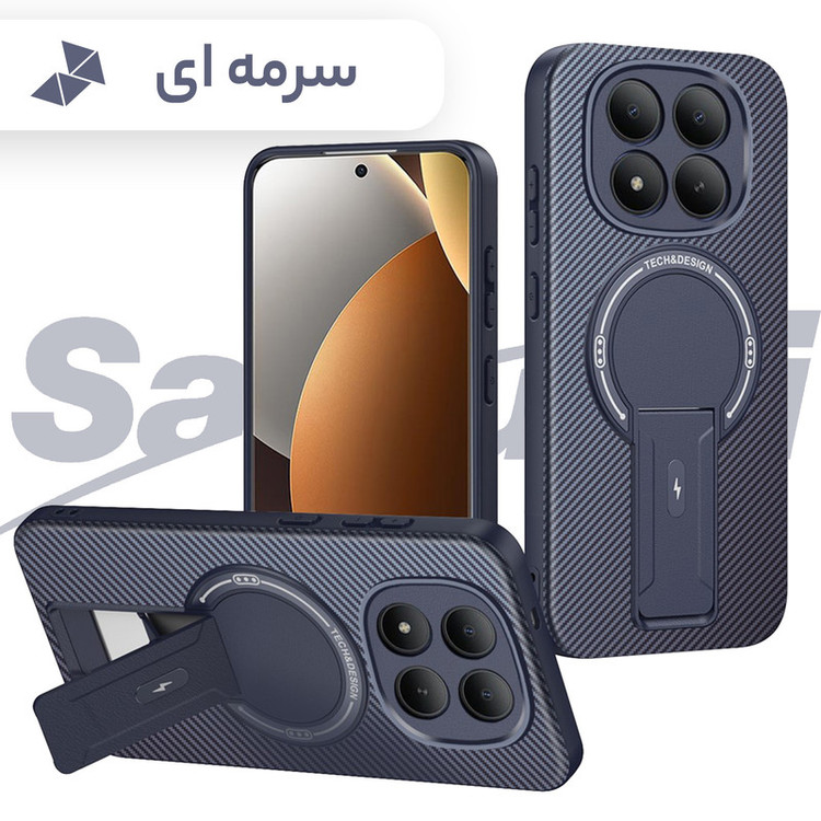 کاور سامورایی مدل Carbon Stand مناسب برای گوشی موبایل شیائومی Redmi Note 15 Pro Plus / Poco M8 Pro 5G