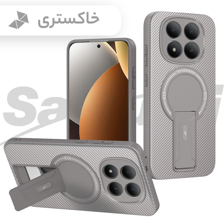 کاور سامورایی مدل Carbon Stand مناسب برای گوشی موبایل شیائومی Redmi Note 15 Pro Plus / Poco M8 Pro 5G