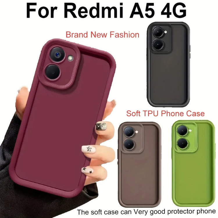 کاور موکولو مدل Silicone Puffer Strap مناسب برای گوشی موبایل شیائومی Redmi A5 4G / Poco C71 به همراه بند آویز
