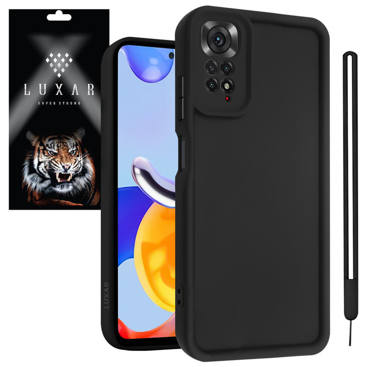 کاور لوکسار مدل note11pro -Puffer band مناسب برای گوشی موبایل شیائومی Redmi Note 12 Pro 4G / Note 11 Pro 4G - 5G Global به همراه بند آویز