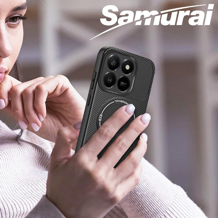 کاور سامورایی مدل Carbon Stand مناسب برای گوشی موبایل آنر X7d 4G