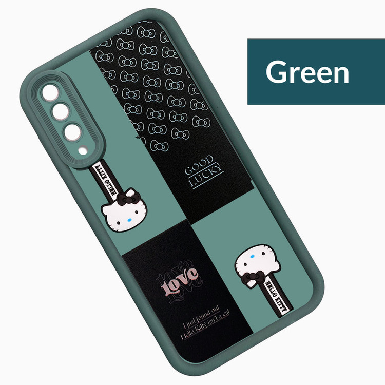 کاور موفی مدل Silicone Puffer Hello Kitty Strap مناسب برای گوشی موبایل سامسونگ Galaxy A50S/A30S به همراه بند