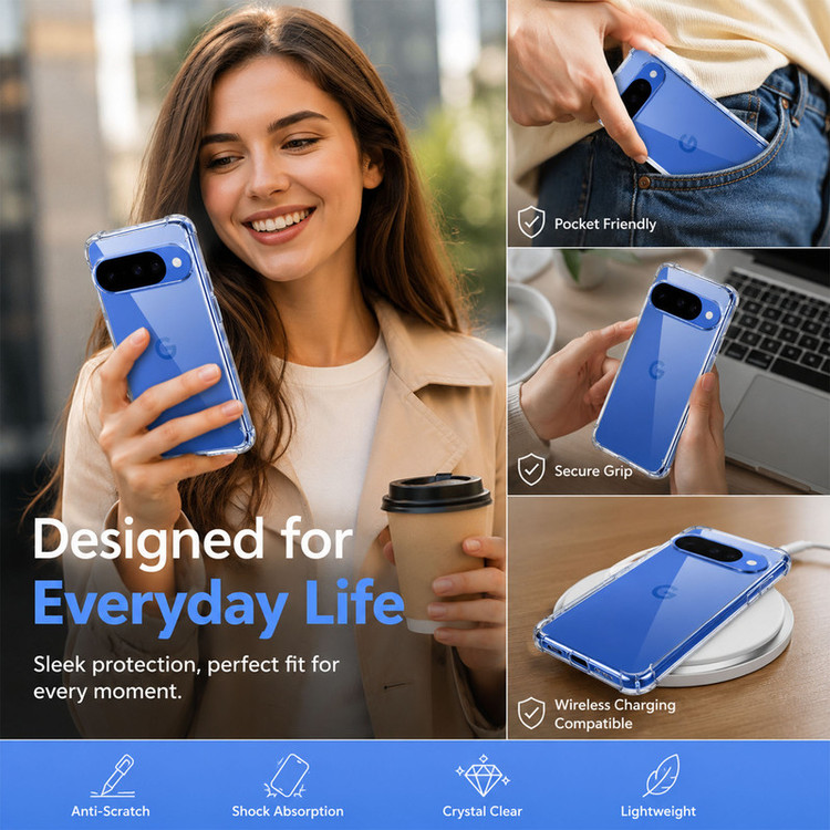 کاور اسپارتان مدل Airbag مناسب برای گوشی موبایل گوگل Pixel 10/ Pixel 10 Pro
