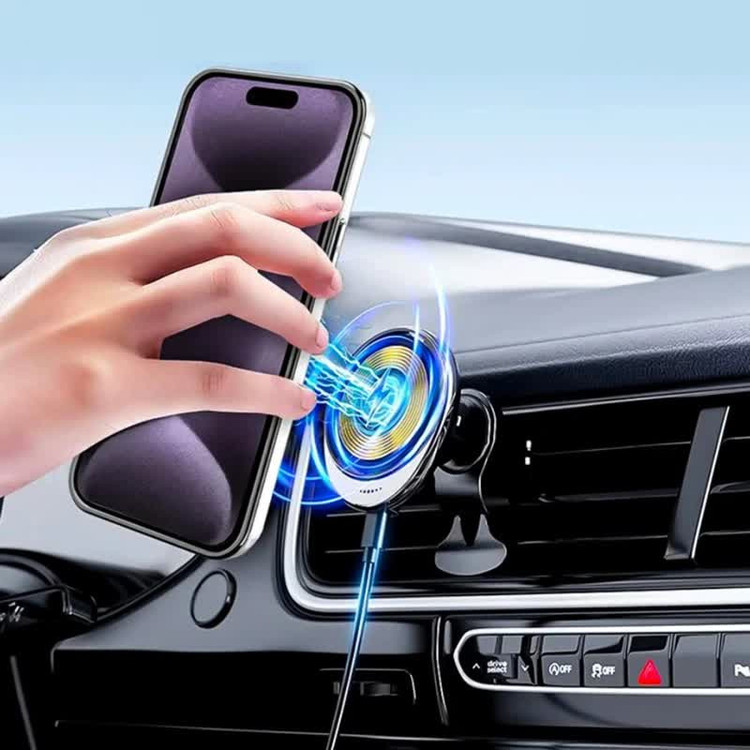 کاور گاردین قاب مدل مگ سیف magsafe مناسب برای گوشی موبایل اپل iPhone 16