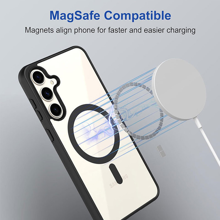 کاور مسیر مدل Silicone Mgnc Magsafe مناسب برای گوشی موبایل سامسونگ Galaxy S25 FE