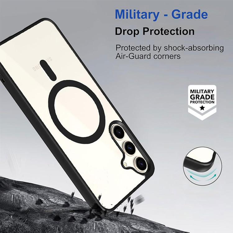 کاور مسیر مدل Silicone Mgnc Magsafe مناسب برای گوشی موبایل سامسونگ Galaxy S25 FE